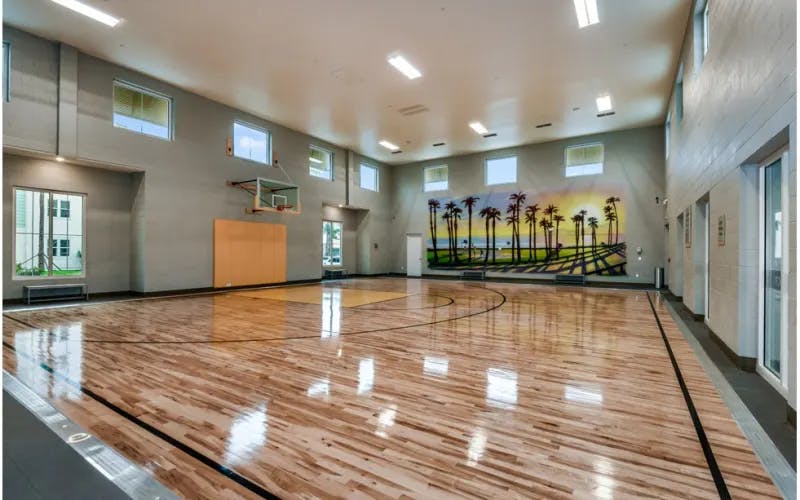  Wilton Mall apartments basketball court